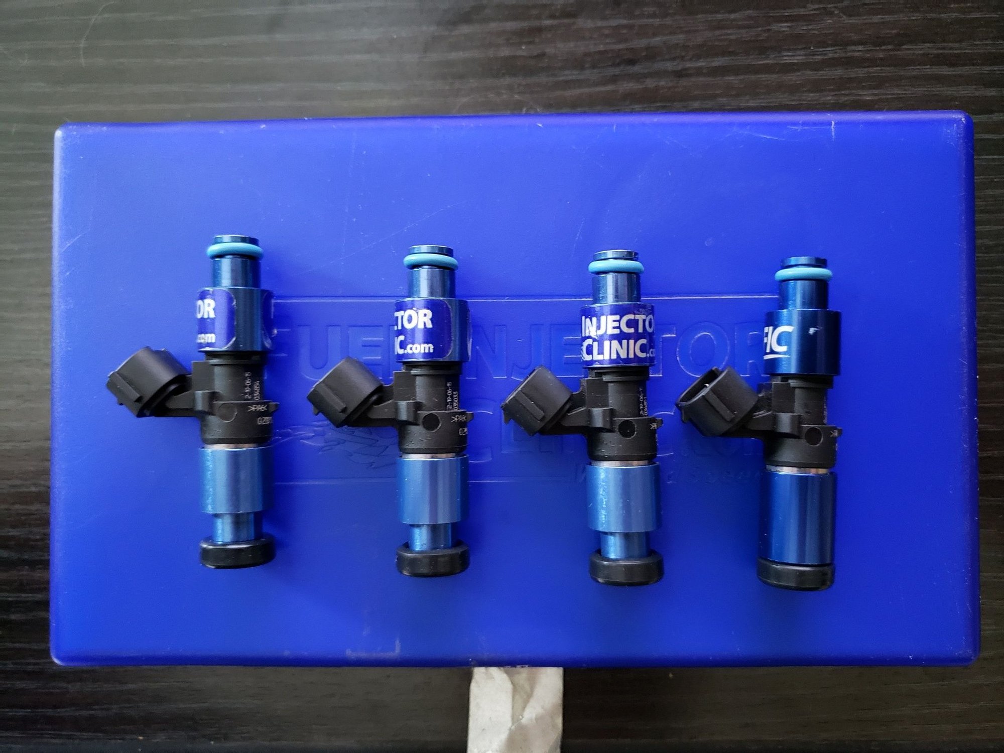 Engine - Intake/Fuel - FIC 2150cc Fuel Injectors and New Plug-n-Play Adapter Harnesses - Used - 2003 to 2006 Mitsubishi Lancer Evolution - San Diego, CA 92131, United States