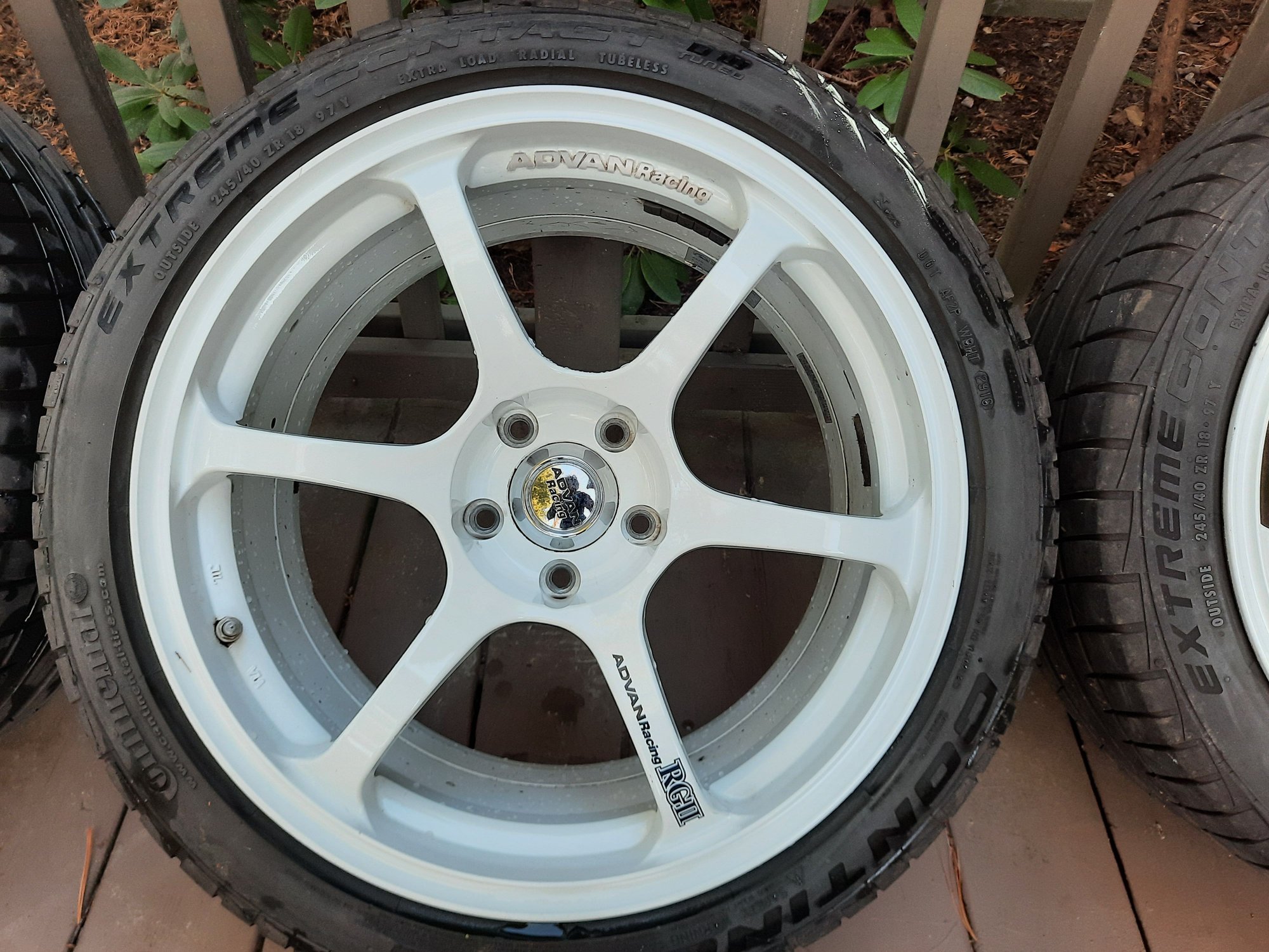 Wheels and Tires/Axles - Yokohama Advan RG II 18x9 5x114 +22 - Used - 2008 to 2015 Mitsubishi Lancer Evolution - 2003 to 2006 Mitsubishi Lancer Evolution - Wayne, PA 19087, United States