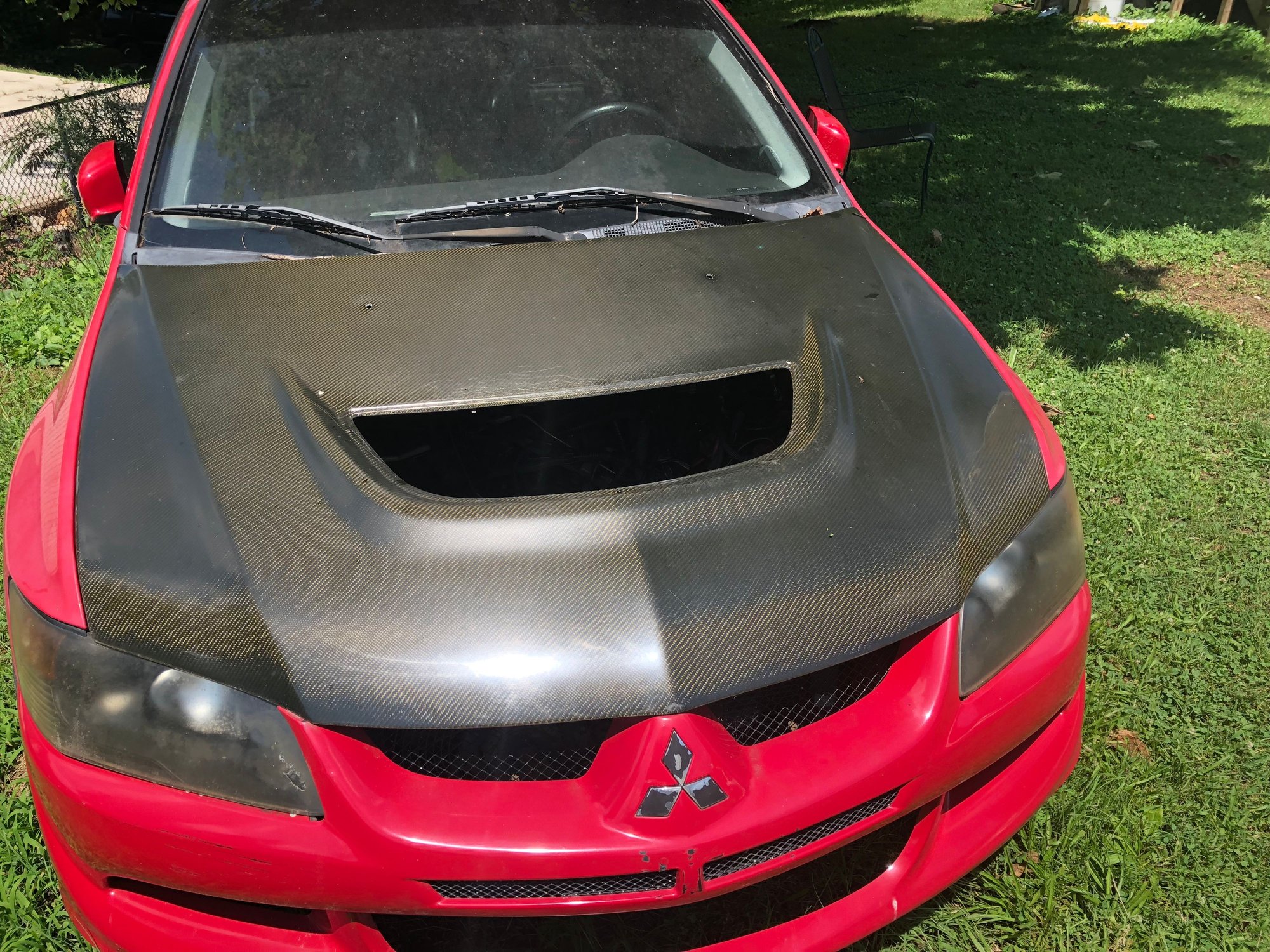 Exterior Body Parts - WTT: OEM Carbon hood and trunk for OEM - Used - 2003 to 2006 Mitsubishi Lancer Evolution - Knoxville, TN 37920, United States