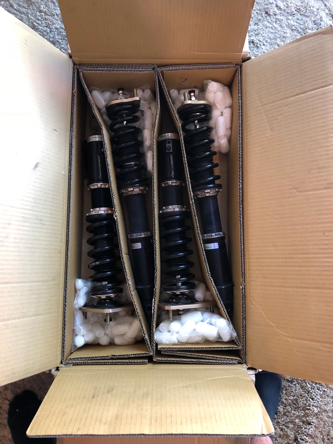 Steering/Suspension - BC Racing BR Type Coilovers - Used - 2003 to 2006 Mitsubishi Lancer Evolution - Longwood, FL 32750, United States