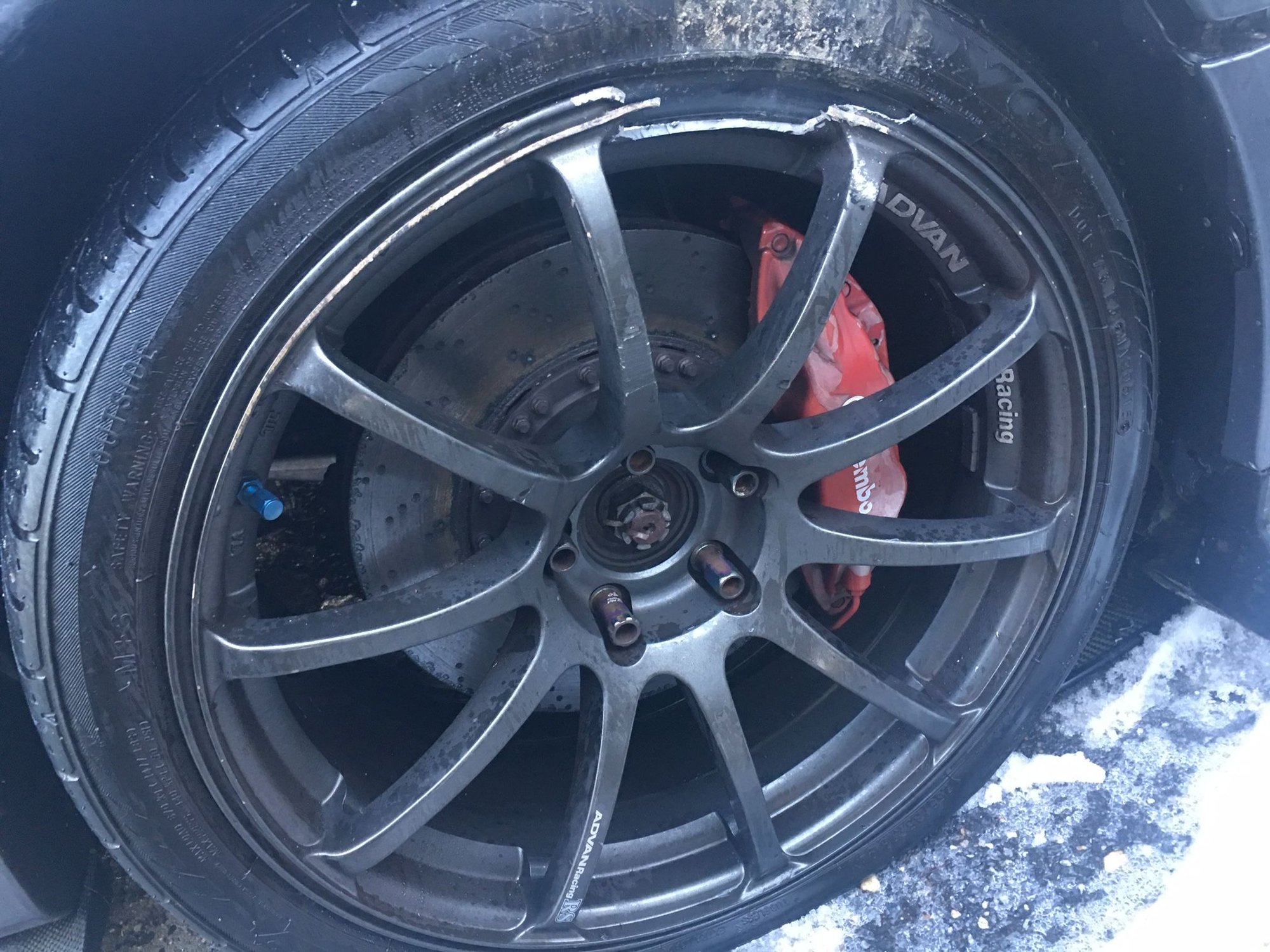 Wheels and Tires/Axles - WTB: ADVAN Racing RS 18X9 +29 in Dark Gun Metal - New or Used - 2006 Mitsubishi Lancer Evolution - Germantown, MD 20874, United States