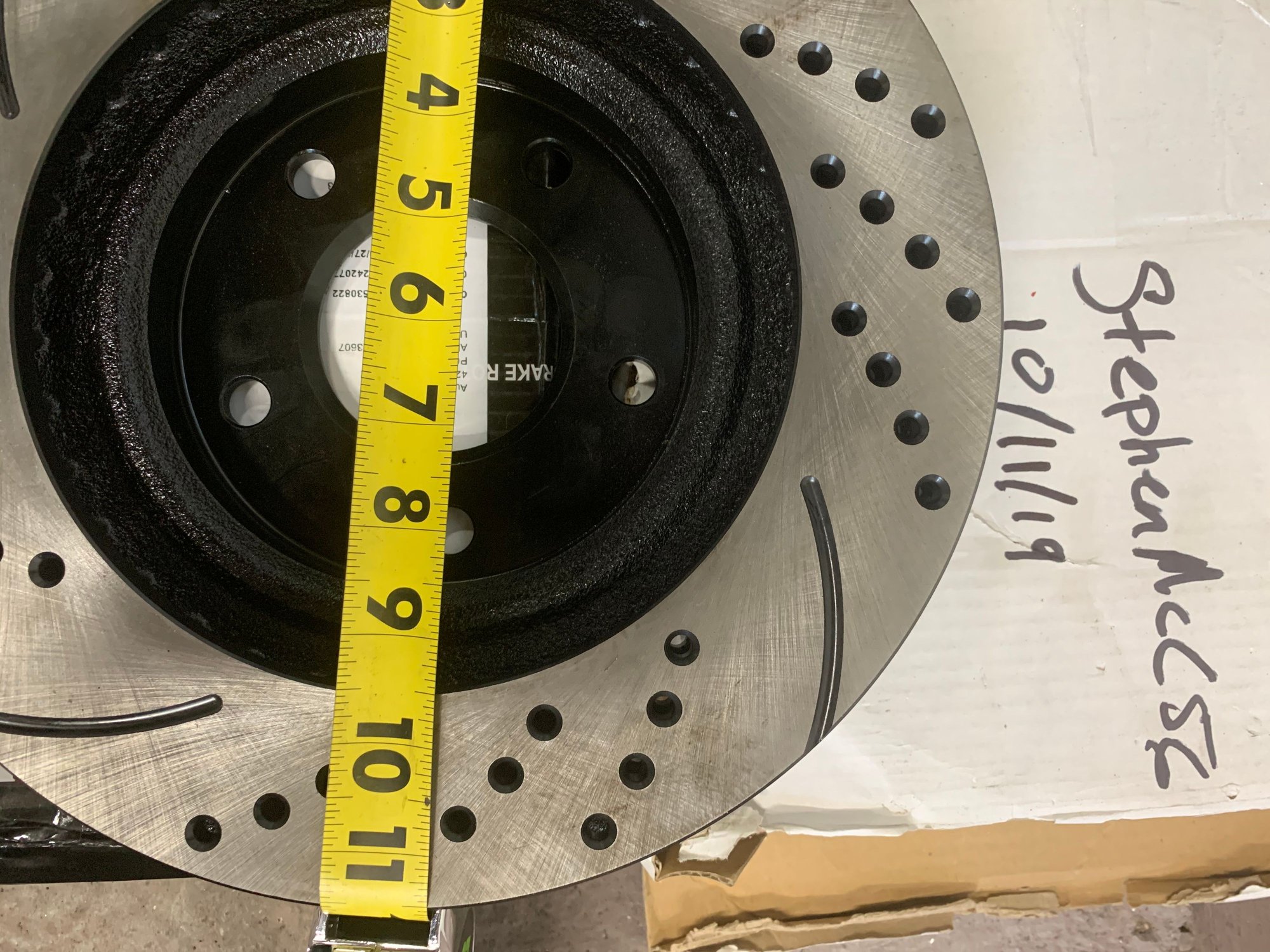 Brakes - Band new front and rear performance rotors - New - 2008 to 2015 Mitsubishi Lancer Evolution - Sanders, AZ 86512, United States