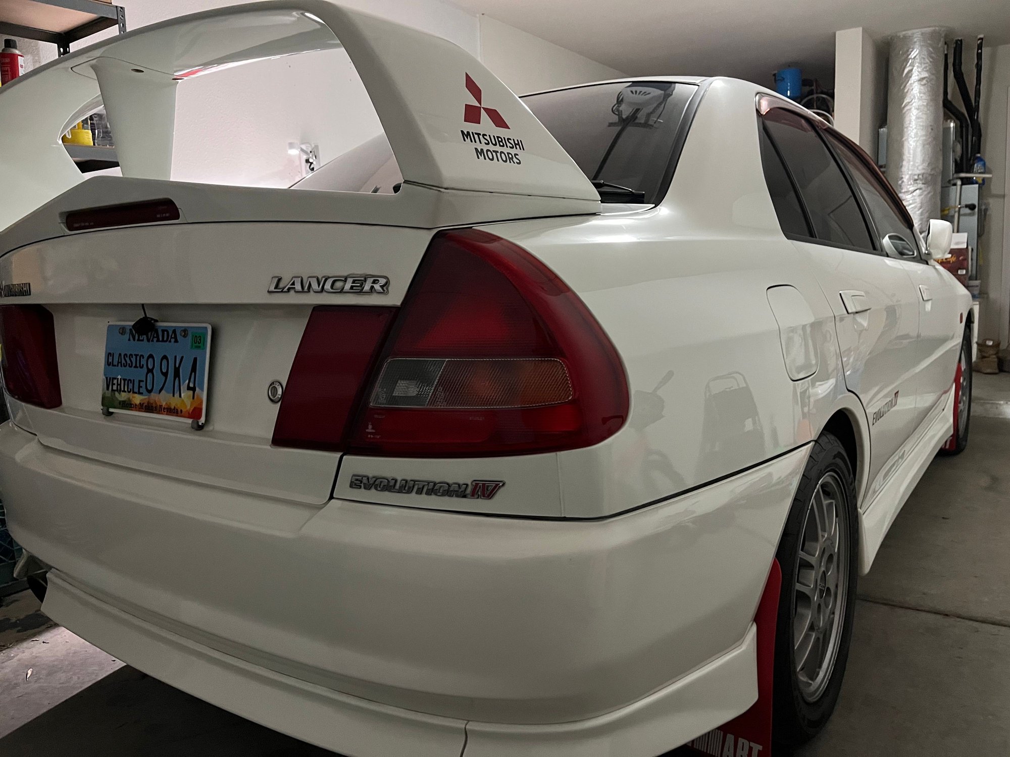 1996 Mitsubishi Lancer Evolution - 1996 Lancer Evolution IV - Used - VIN CN9A-0004870 - 63,000 Miles - 4 cyl - AWD - Manual - Sedan - White - Las Vegas, NV 89115, United States