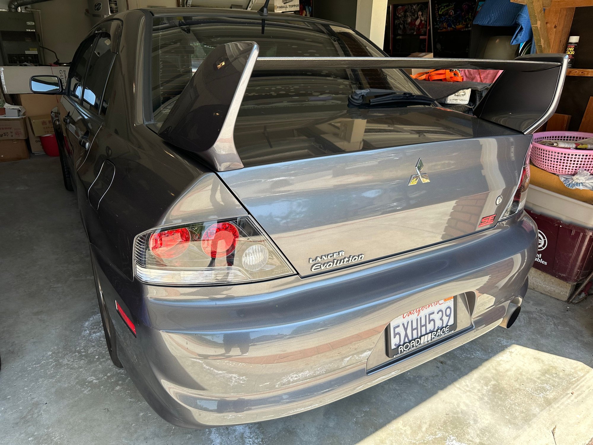 2006 Mitsubishi Lancer Evolution - Mitsubishi Lancer Evolution 9 IX SE special edition - Used - VIN JA3AH86C96U063353 - 87,200 Miles - 4 cyl - 4WD - Manual - Sedan - Gray - Rowland Heights, CA 91748, United States