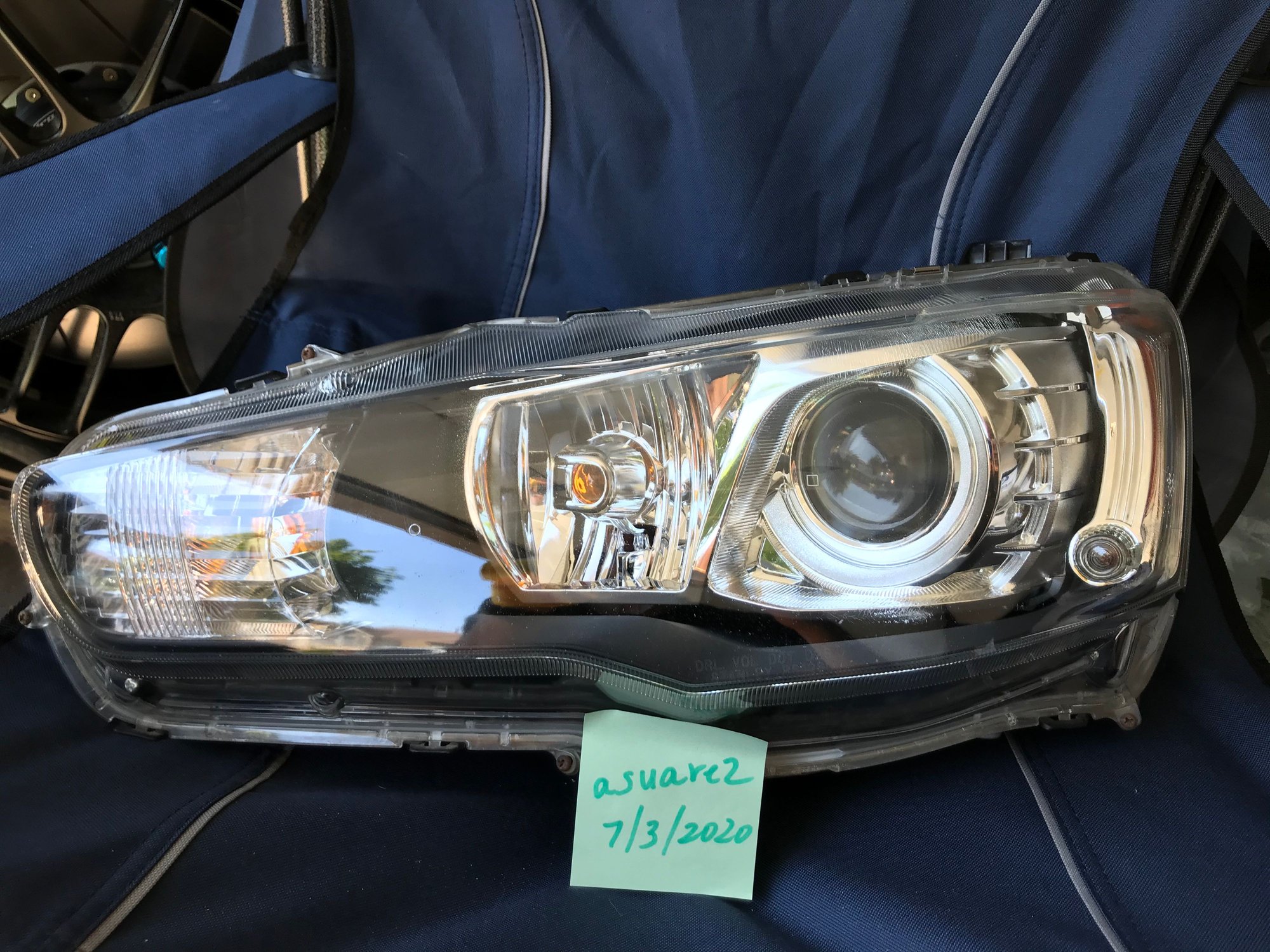 Lights - EVO X OEM STANLEY HEADLIGHTS (pair) - Used - 2008 to 2015 Mitsubishi Lancer - Addison, IL 60101, United States