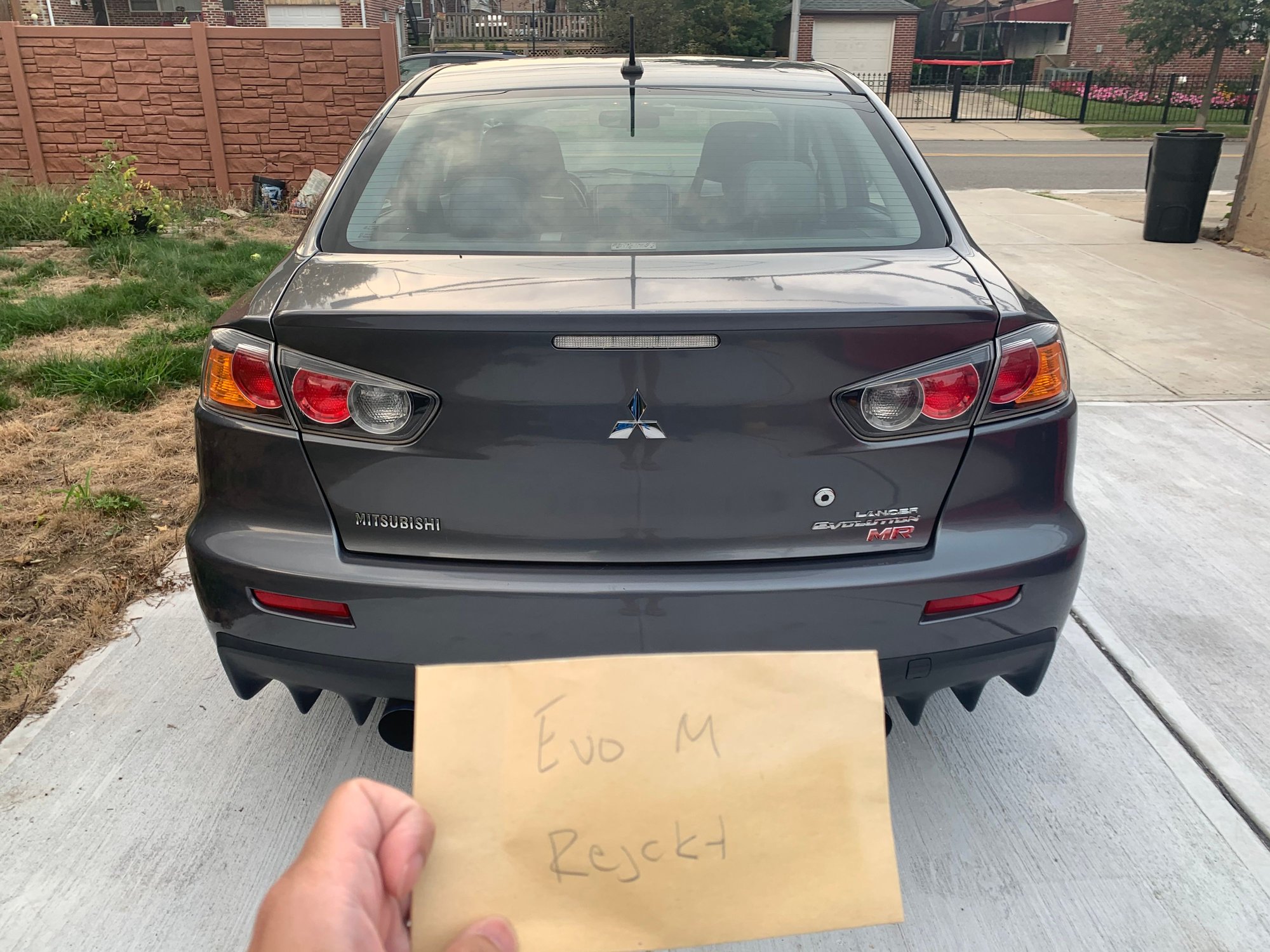 2011 Mitsubishi Lancer Evolution - 2011 EVOLUTION MR TOURING 99K MILES 20K obo - Used - VIN JA32W5FV5BU045405 - 99,000 Miles - 4 cyl - AWD - Automatic - Sedan - Gray - Queens, NY 11354, United States