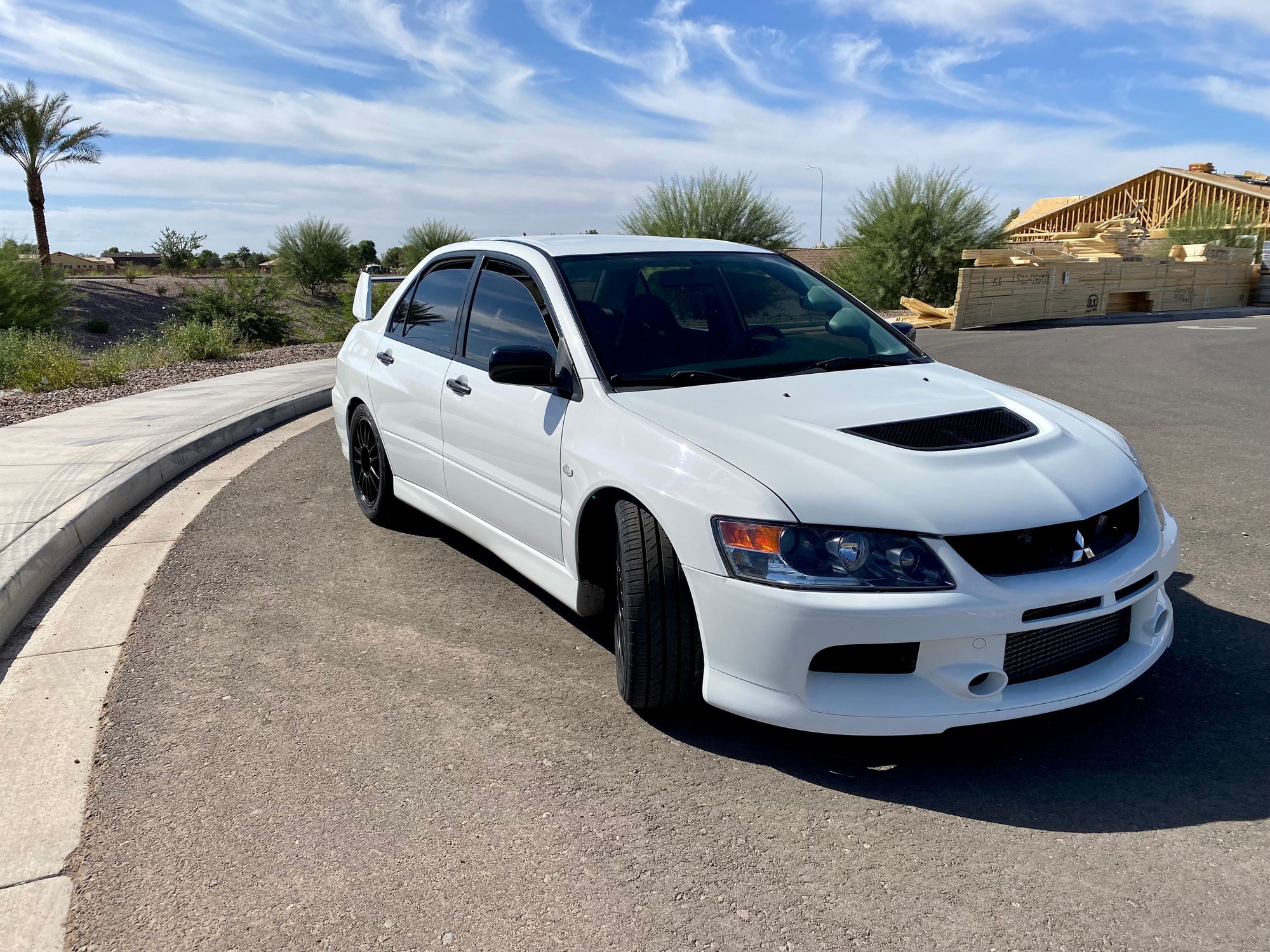 2006 Mitsubishi Lancer Evolution - RARE 2006 Mitsubishi Lancer Evolution RS - Used - VIN JA3AH36C76U011061 - 154,314 Miles - 4 cyl - AWD - Manual - Sedan - White - Gilbert, AZ 85298, United States