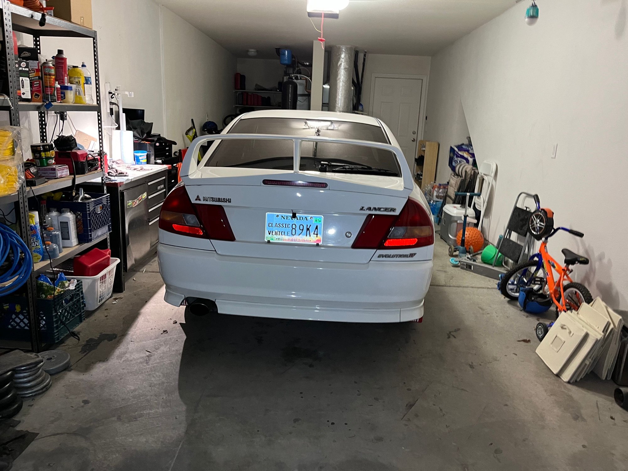 1996 Mitsubishi Lancer Evolution - 1996 Lancer Evolution IV - Used - VIN CN9A-0004870 - 63,000 Miles - 4 cyl - AWD - Manual - Sedan - White - Las Vegas, NV 89115, United States