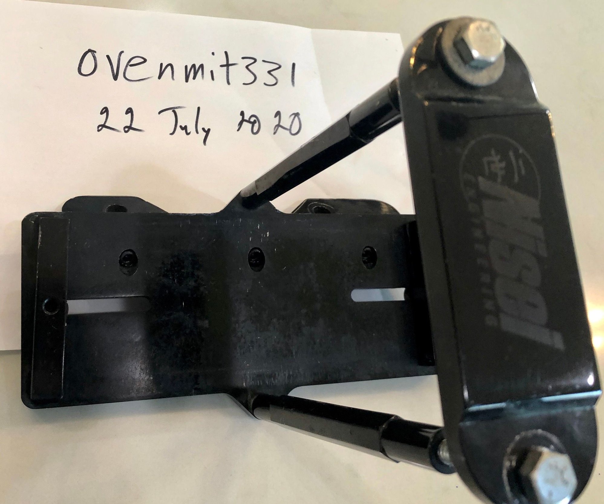 Engine - Electrical - Nisei Engineering Mini Battery Tray - Evo 8/9 - Used - 2003 to 2007 Mitsubishi Lancer Evolution - Spring Branch, TX 78070, United States