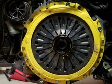 Pressure plate fully torqued in sequence