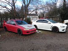 With the Evo IV coupe conversion