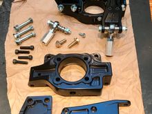 All the parts in the kit.