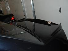 Rexpeed Type C Spoiler - Tarmac Black