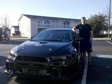 Just me with my car