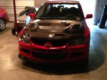 Carbon hood (just for looks)