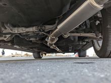STM TITANIUM CAT BACK EXHAUST 