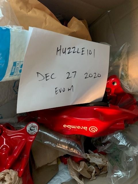Brakes - Rebuilt and Powder coated OEM brake set - Used - 2005 to 2007 Mitsubishi Lancer Evolution - Florida, FL 33071, United States