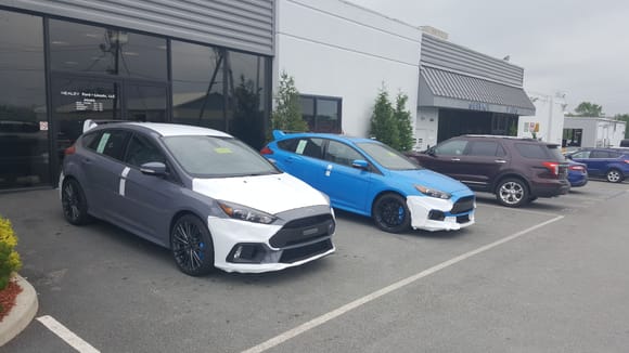 they look nice,  but nothing what would pump your heart,  like the sti etc.   agresssive  look. 

from out side the car looks more of a cheap side even more the STI or the 8 years old evo X. 

hopefully the performance etc will fade these things away.