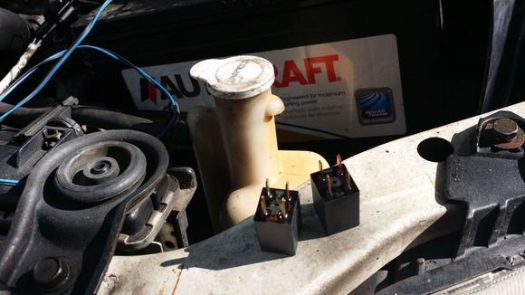 Testing the 2 relays