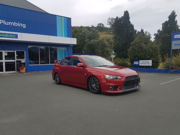 BC adjustable coil overs installed.