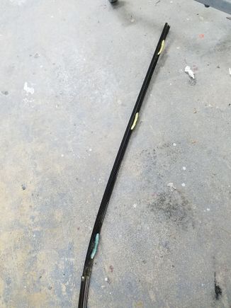 Yellow clips on front