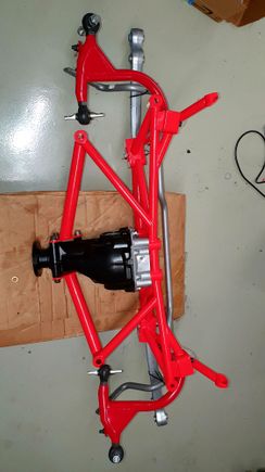 Rear subframe set