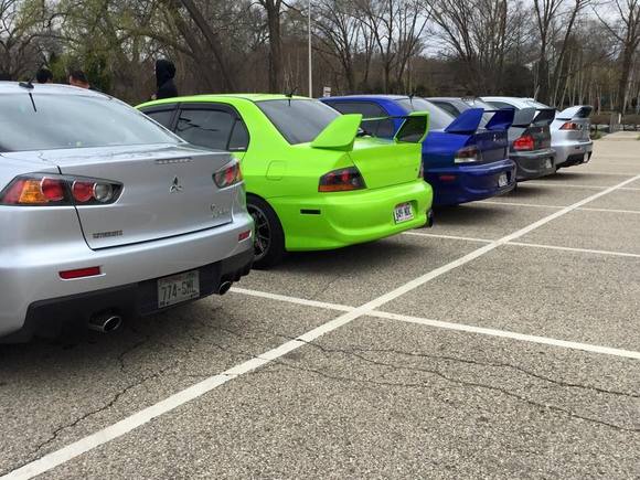 4/25/2015 Madison Evo Meet.