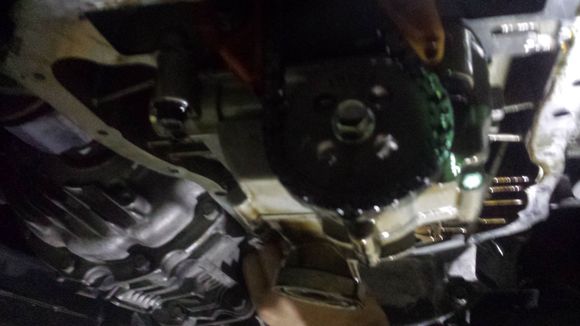 Mesh was clean of metal and debris