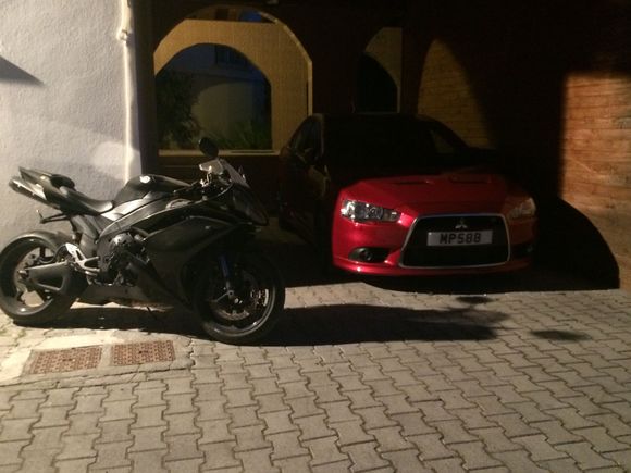 New house new garage , sleep tight babe :P