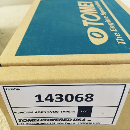 Tomei Poncam Type R cams