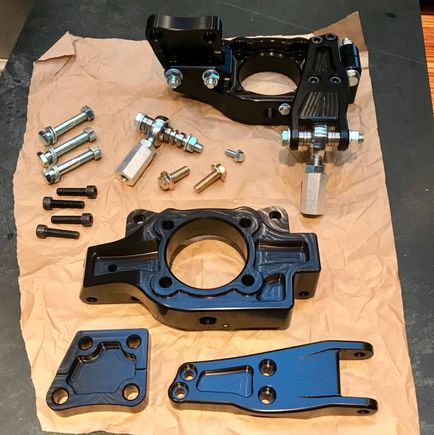 All the parts in the kit.