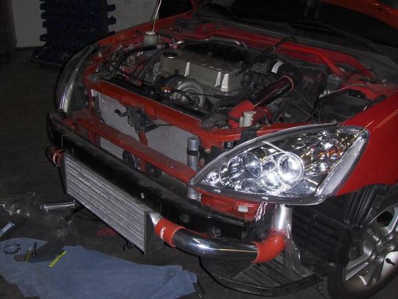 intercooler pipes all done