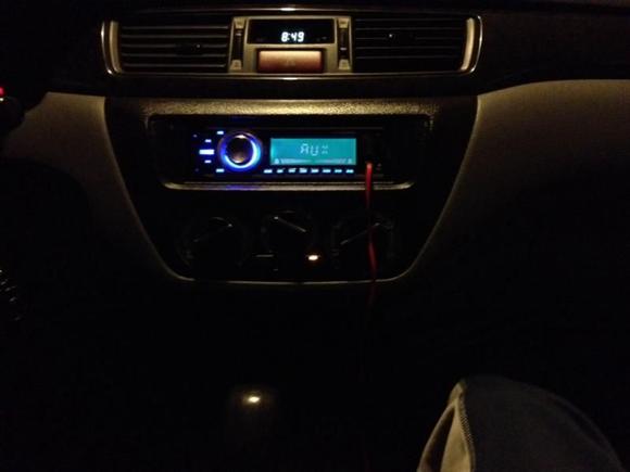 After I added a XO. Vision Aftermarket Stereo , and painted the radio dash .