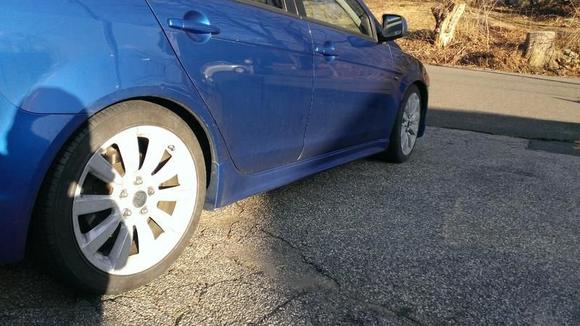 All 4 rims sanded.