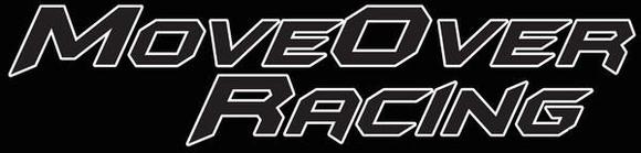 Move Over Racing logo up down
