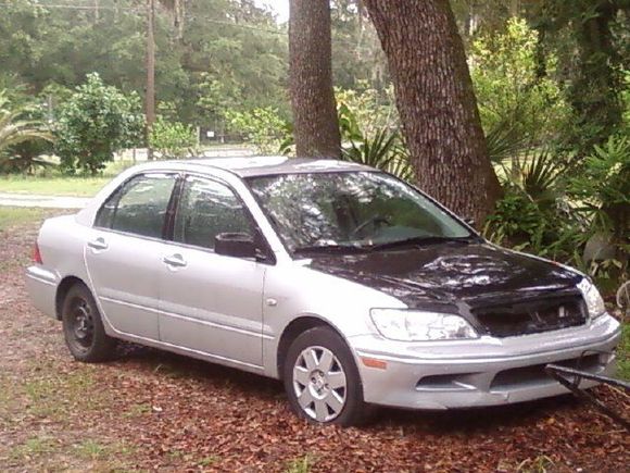 Temporaily fixed to drive it cross coutry.