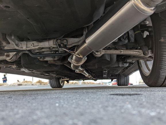 STM TITANIUM CAT BACK EXHAUST 