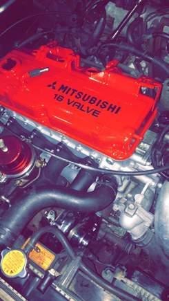 Almost there! Waiting on valve cover gasket!