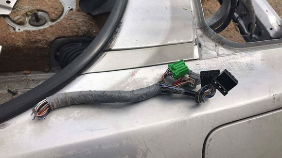 Cut straight from a parts car.
RIP