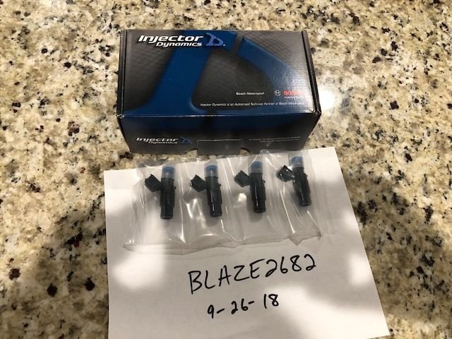 Engine - Intake/Fuel - ID 1050x Fuel Injectors *Brand New* - New - 2008 to 2016 Mitsubishi Lancer Evolution - Houston, TX 77082, United States