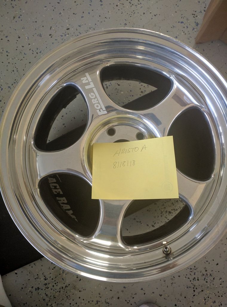 Wheels and Tires/Axles - Forgeline RS Competition (18 x 9.5 +47) - Used - 2003 to 2006 Mitsubishi Lancer Evolution - Los Angeles, CA 91403, United States