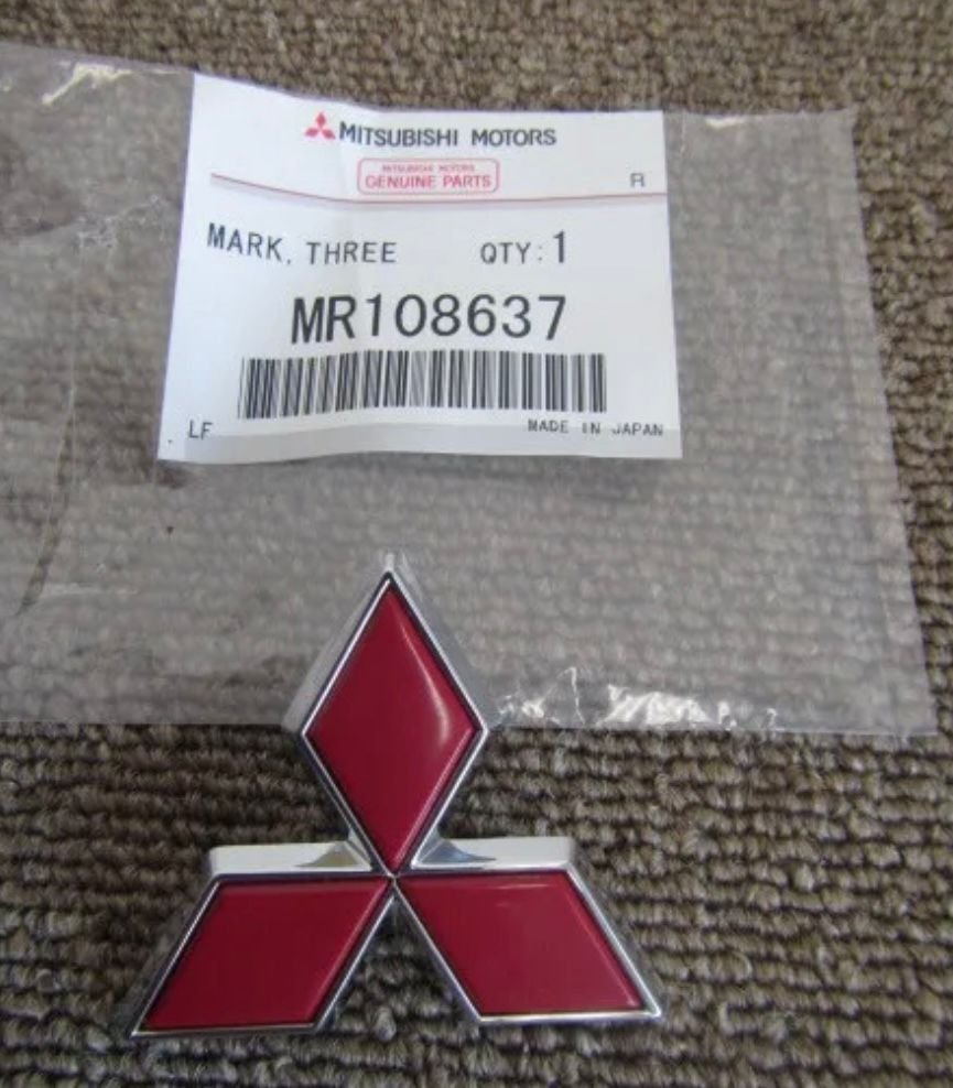 Exterior Body Parts - WTB EVO IV front diamond emblem - New or Used - 1996 to 1997 Mitsubishi Lancer Evolution - Roselle Park, NJ 07204, United States