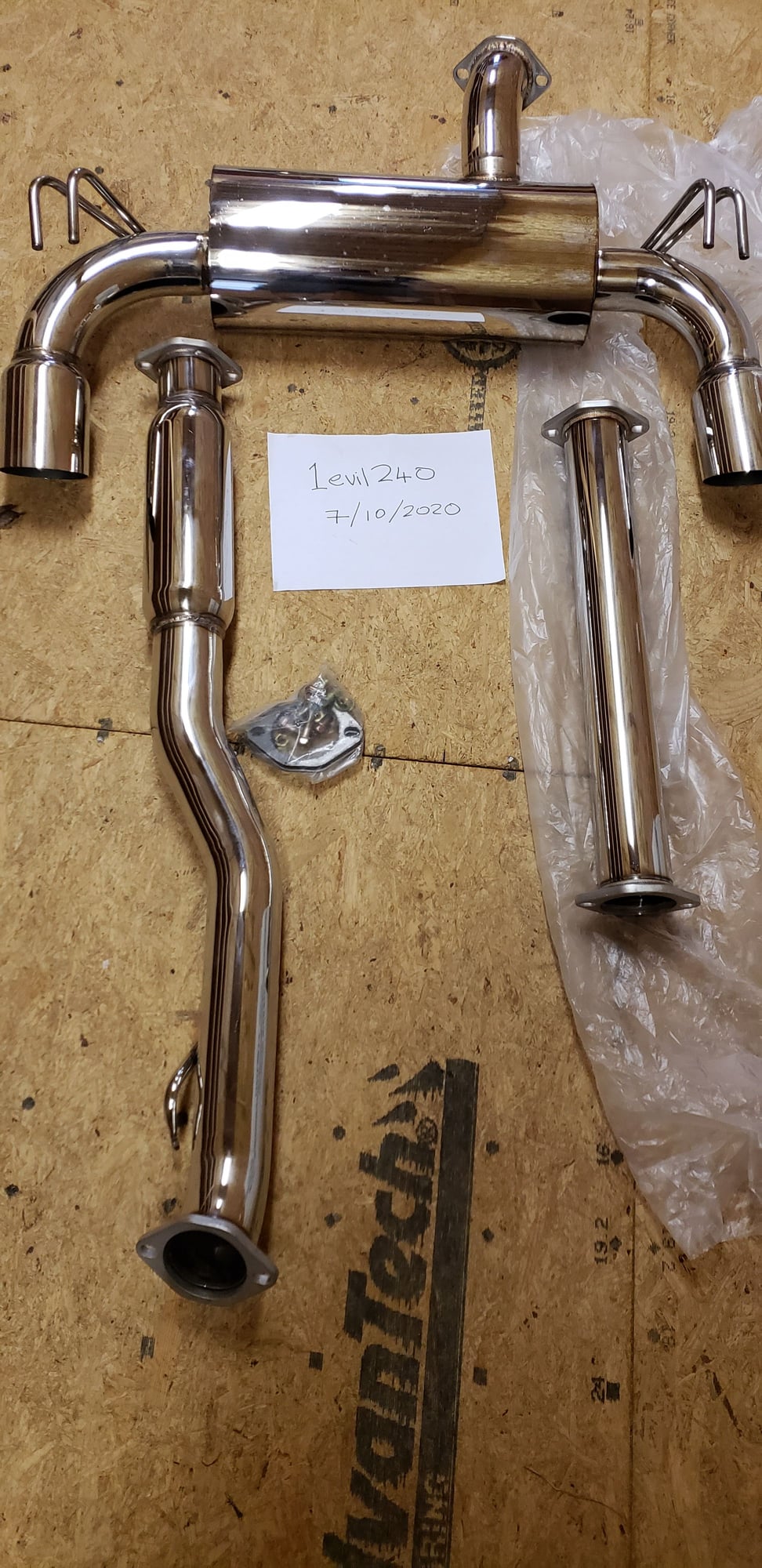 Engine - Exhaust - New Stainless Exhaust 3" with 4.5" outlet EVO X - New - Greenwod, DE 19950, United States