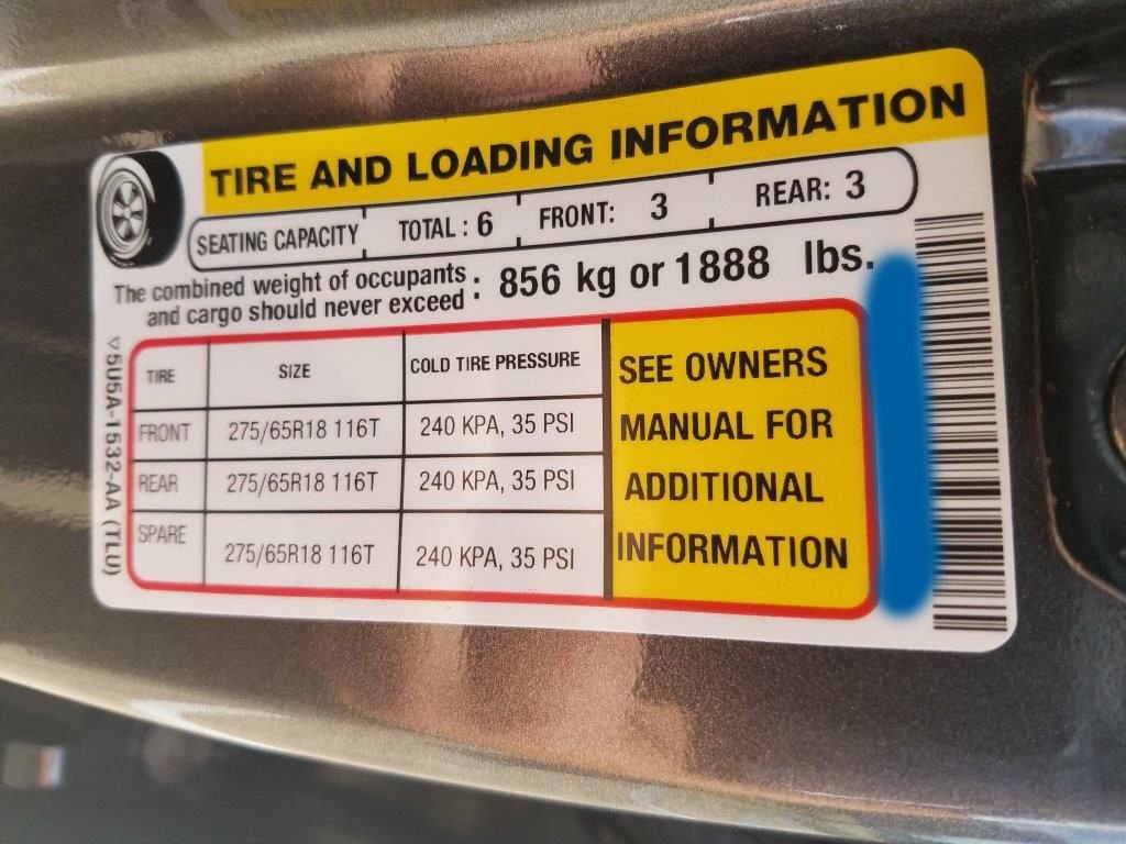 Towing with P Rated tires Good for a few days? Ford F150 Forum