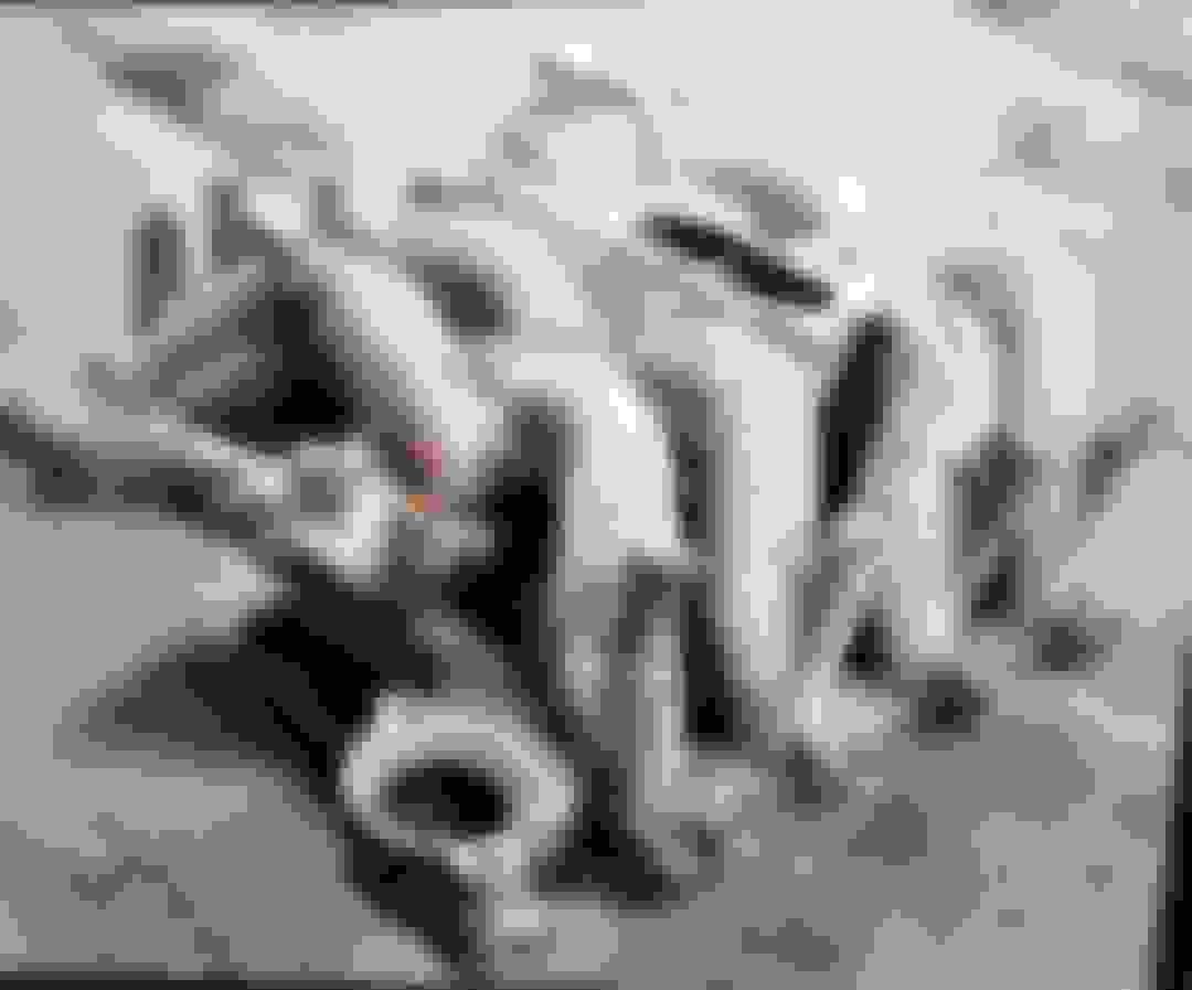 1999 5.4l upper intake manifold with Heater hose connection Ford F150