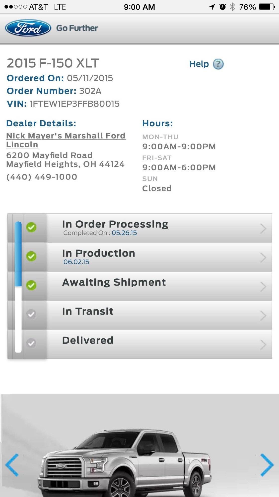 Tracking Thread!! VIN's with Build Dates Page 689 Ford F150 Forum