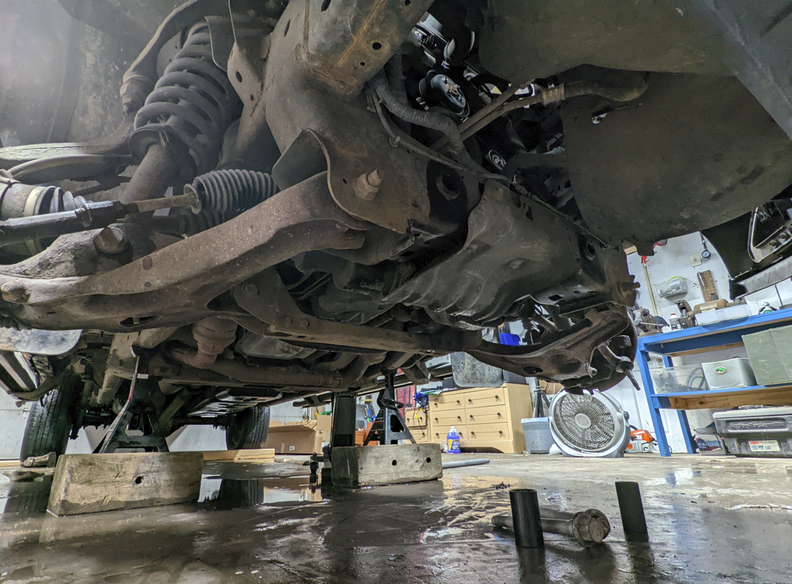 Electronic Power Steering Locked Up When Below Freezing Resolved