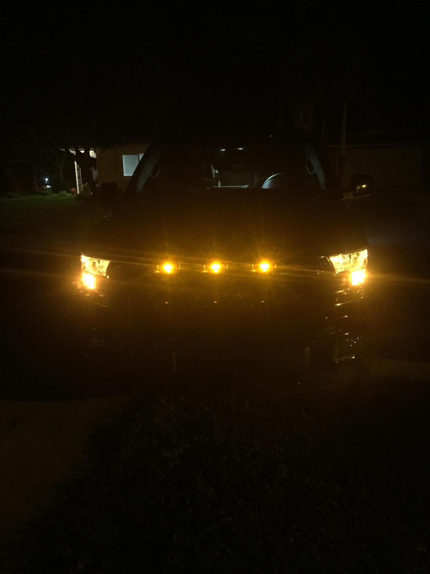 Homemade Raptor style grill marker lights Ford F150 Forum Community