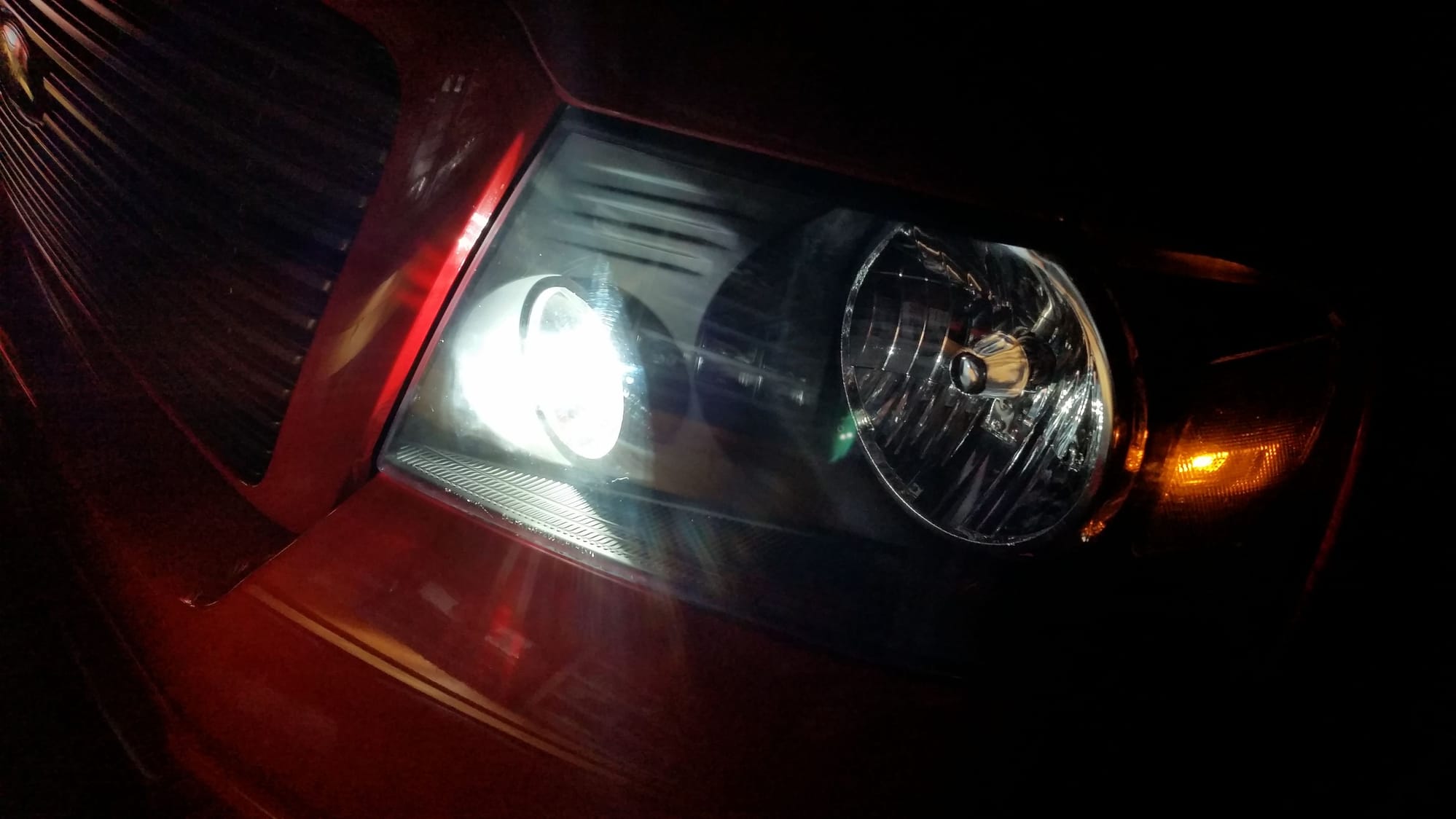 color matched f150 headlights