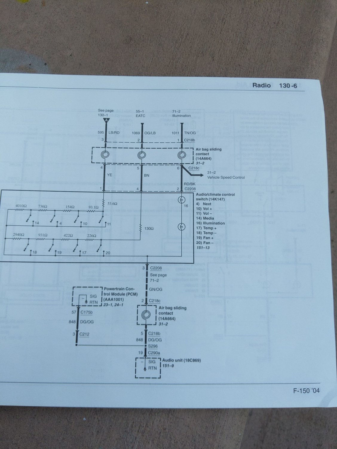 Steering Wheel controls not working? Page 2 Ford F150 Forum